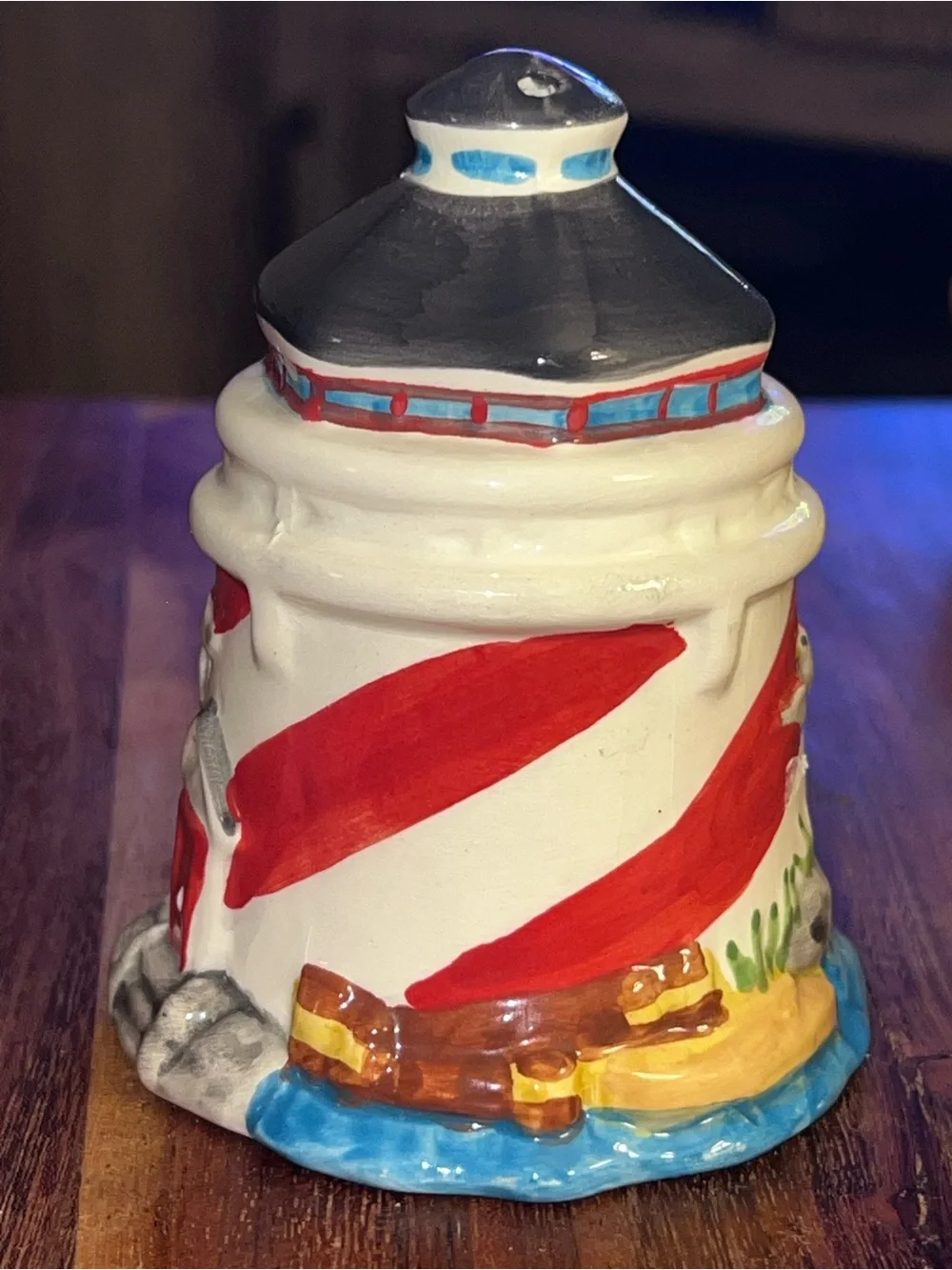 Vintage Beachcombers Lighthouse Boat Salt & Pepper Shaker Set 2005